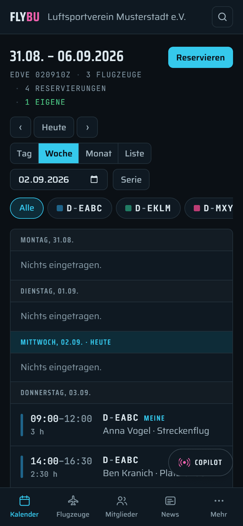 Als App installieren in FlyBu